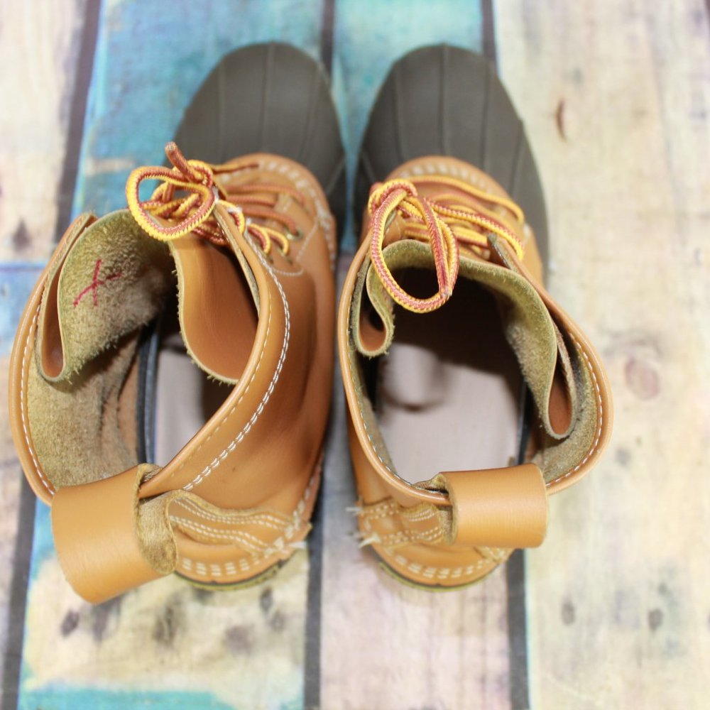 LL BEAN Waterproof Duck Boots Bean Boots M 9  L 11 - Picture 6 of 9